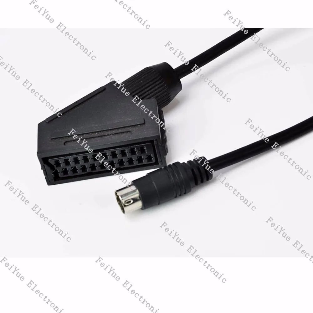 Effektiv Pigment systematisk Source 21 Pin scart to mini din 9 Pin cable / rca scart cable for IPTV set  top box on m.alibaba.com