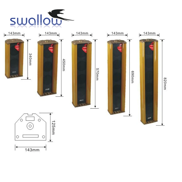 Reliable Quality Wall Pa System Column 