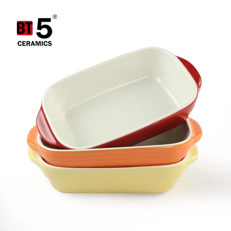 Baking Pans Manufacturer Wholesale Bakeware Set Ceramic Baking Dish