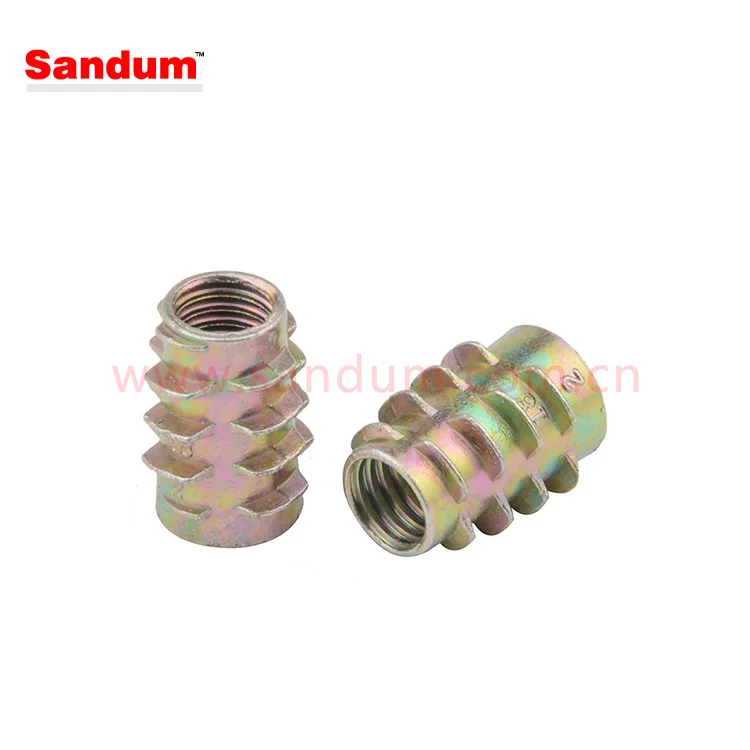 Insert Nut M6 Threaded Inserts for Wood and Furniture