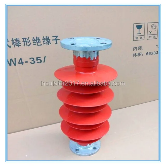 132kv overhead transmission line composite polymer post insulator