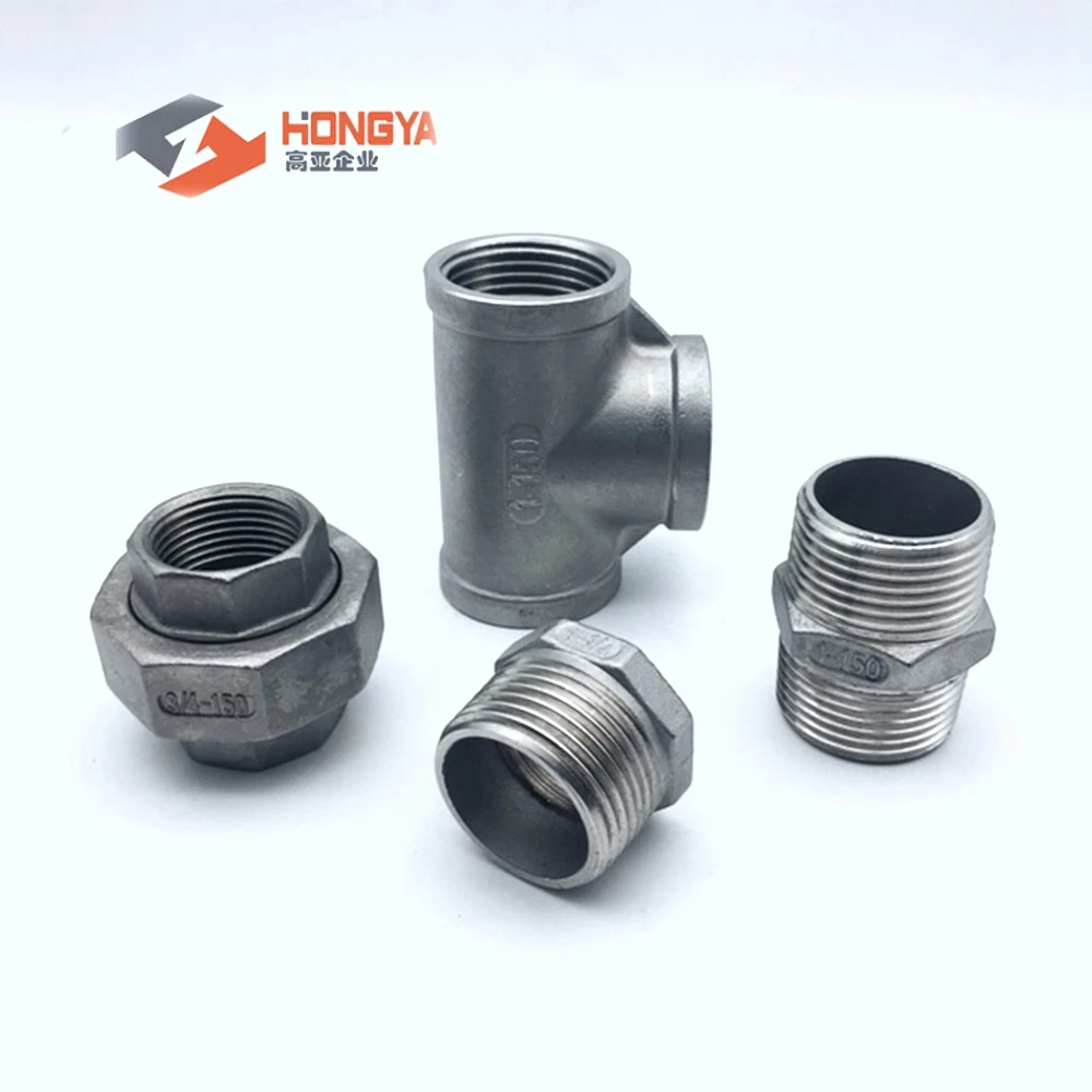 Резьбовой шестигранный штуцер из нержавеющей стали для соединения NPT BSP 304 316