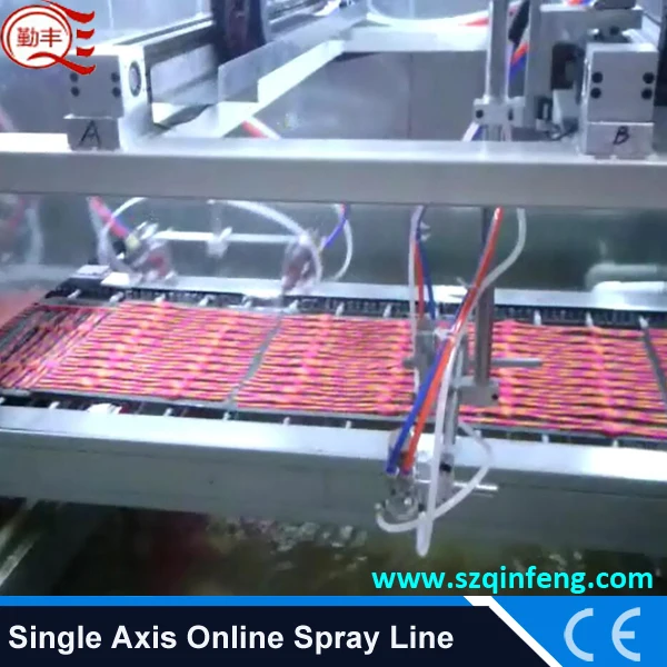 Roller Conveyor Electric Automatic Spray Paint Machine