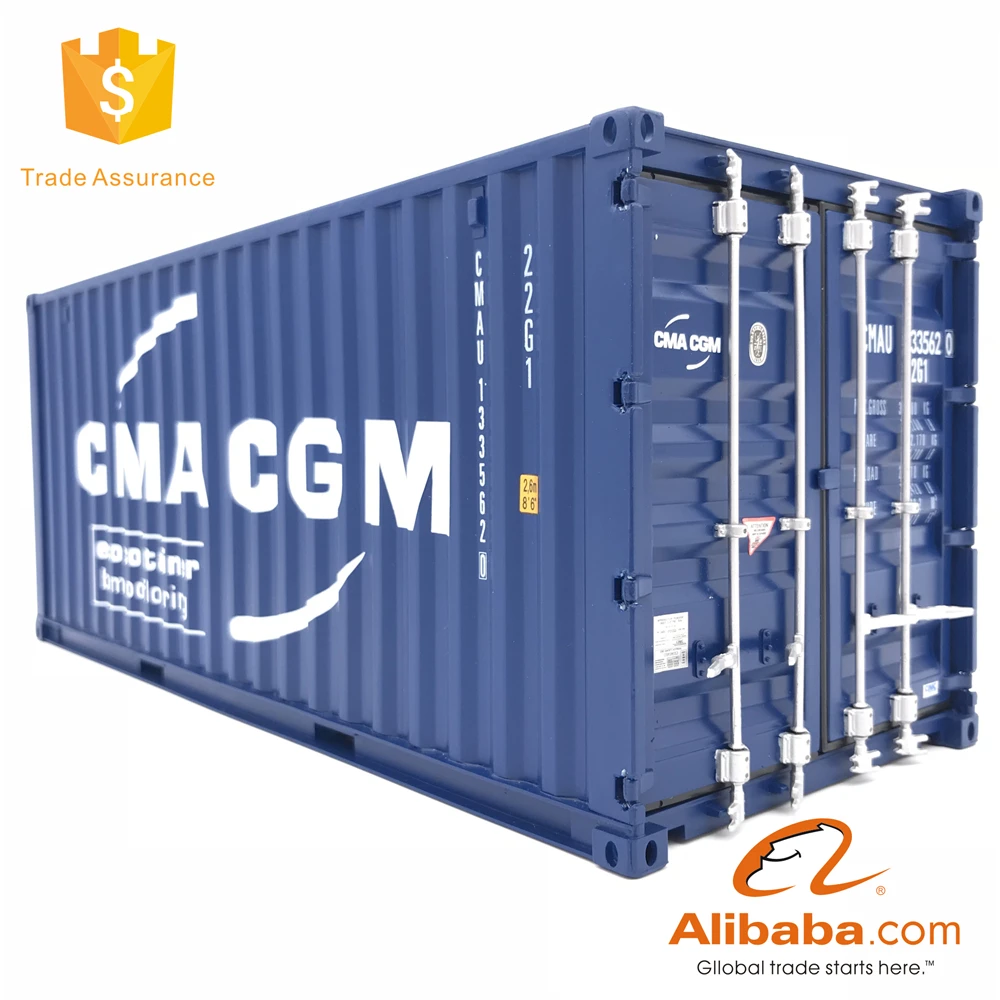 container model Business gift 1:20 20GP CMA CGM shipping container model miniature shipping container scale model