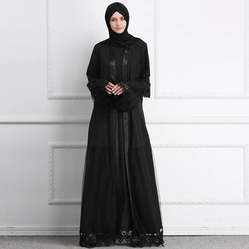 Wholesale Islamic Clothing For Women Black Color Abaya For Muslim Women  Beautiful Cloth With Lace - Buy New Arrival Clothes For Women,Islamic  Clothing For Women,Women Abaya Product on Alibaba.com