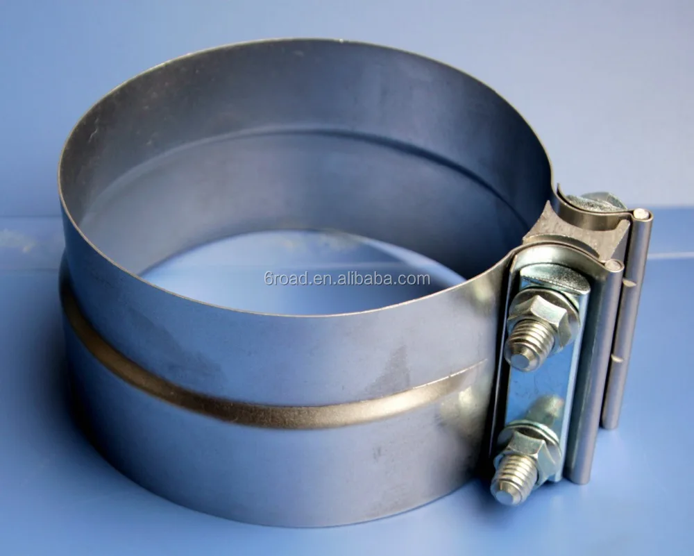 Stainless Steel Butt/Lap Joint Pipe Band Clamp