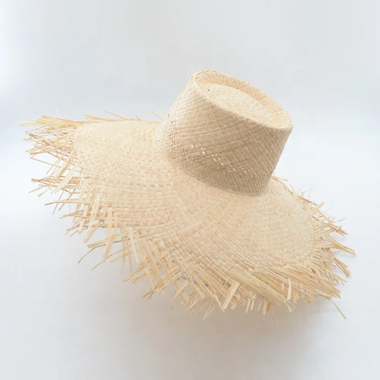 Cappello Da Donna In Rafia A Tesa Larga Da Donna Alla Moda Cappelli Da - Foto 4