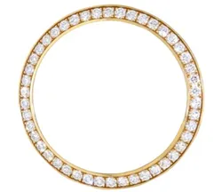 Оригинальной версии послепродажного рынка и гравировкой золотом 18 карат, ободок с бриллиантами для date36mm