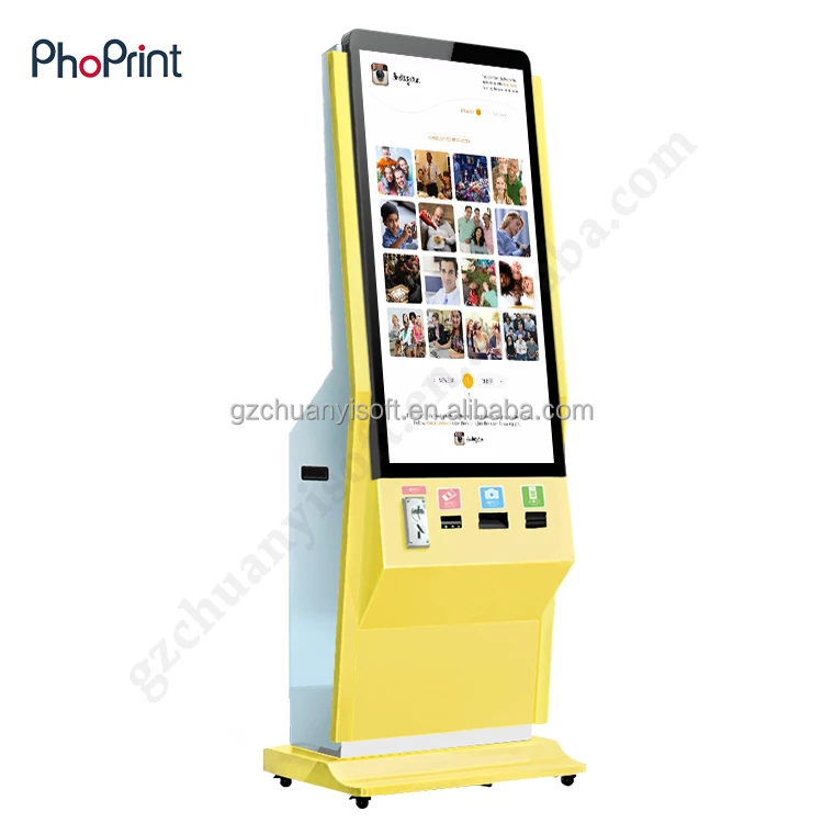 Хорошо продаются во всем мире 42 дюймов сенсорных экранов Photo Booth с жк-дисплеем