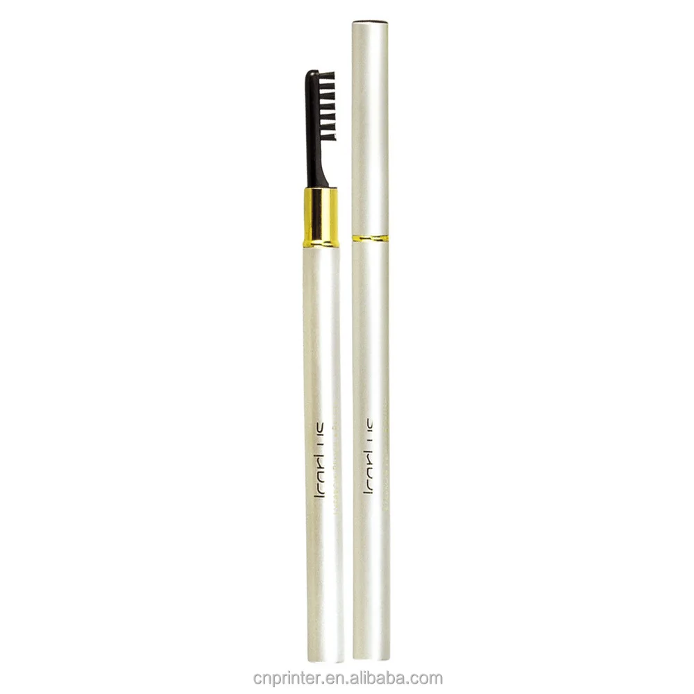 Pneumatic Embossing Stamping Machine for Eye Brow Eye Black Pen Bottle Gold logo