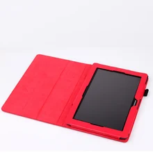 Hot Smart Cover for Lenovo tablet 2 A10-70 Case 10.1″inch,Flip PU Leather Kickstand Case for Lenovo tab 2 A10-70F Case+Stylus
