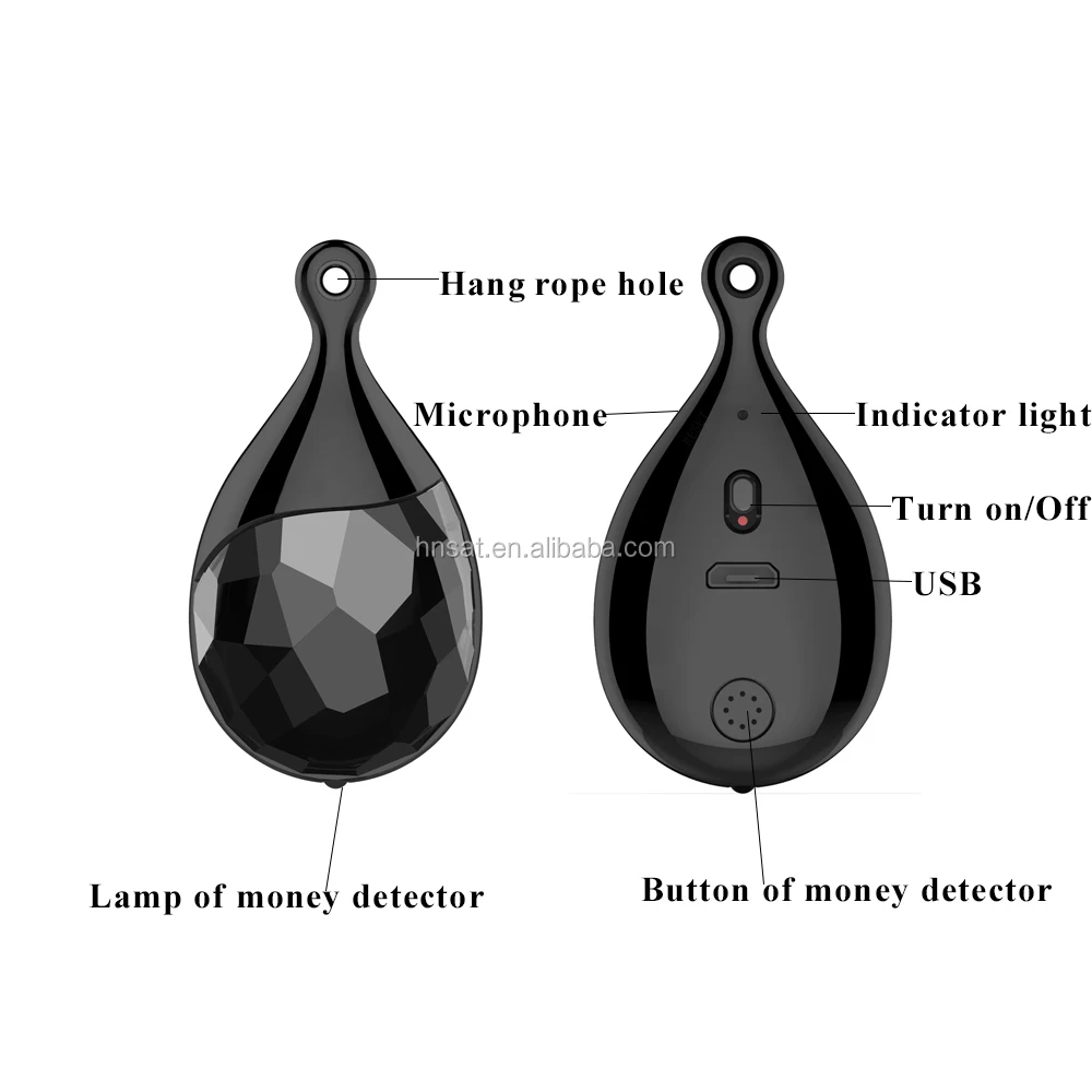 product-Hnsat-Wearable pendant and professional hidden mini voice recorder used as key chain-img-1