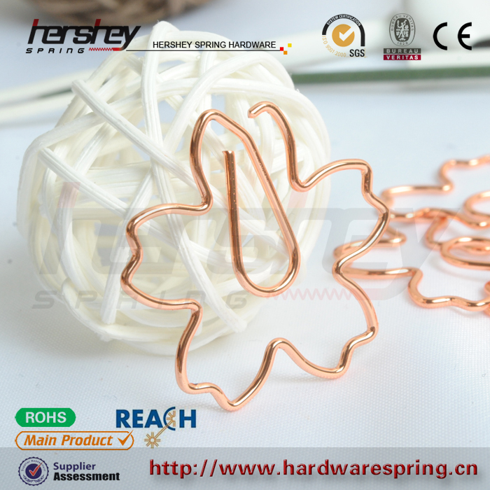 2017 Новый дизайн зажим для бумаги с цветком из розового