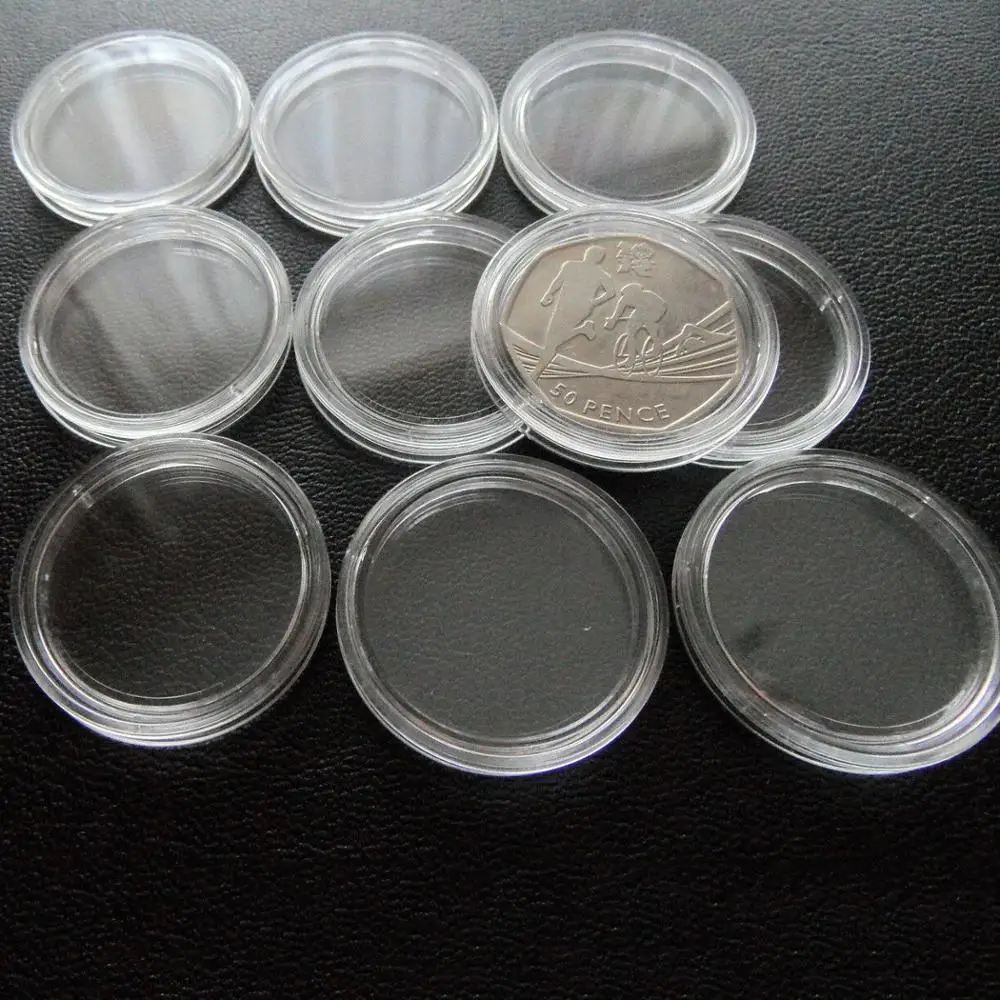 투명 코인 캡슐 케이스 라운드 링 코인 캡슐 25.5mm 26mm 27mm 28mm 30mm 32mm 33mm 35mm 37mm  38mm 40mm 40.6mm 41mm 44mm 대형| Alibaba.com