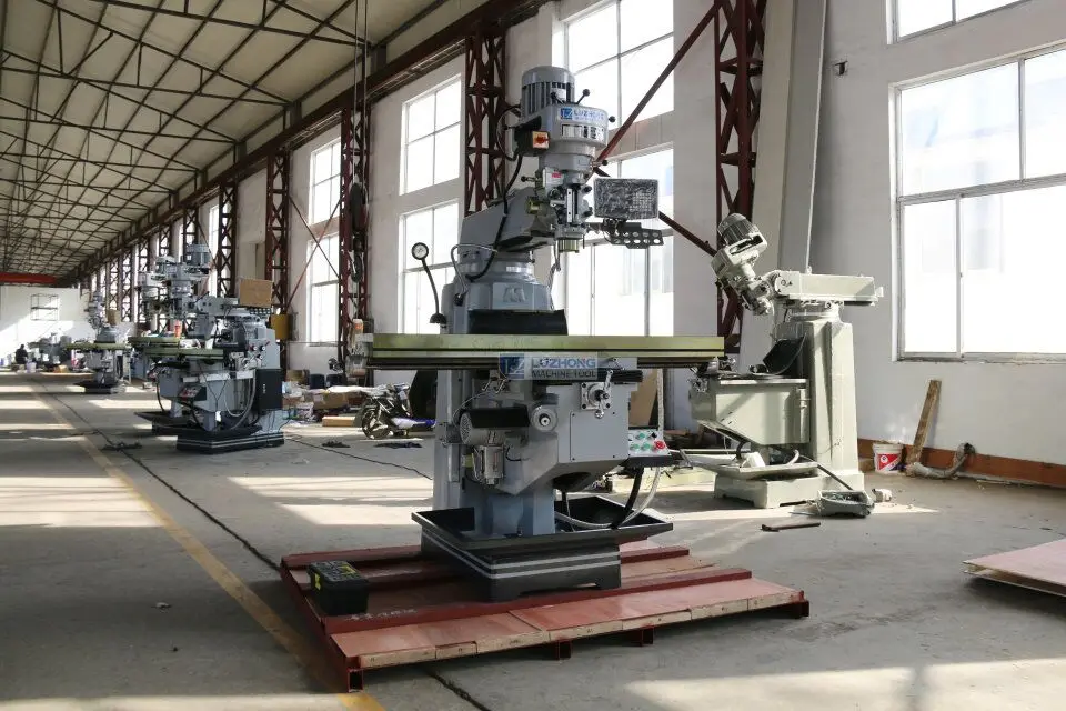 Precision MIlling Machine 4H Turret Milling Machine With Digital Display
