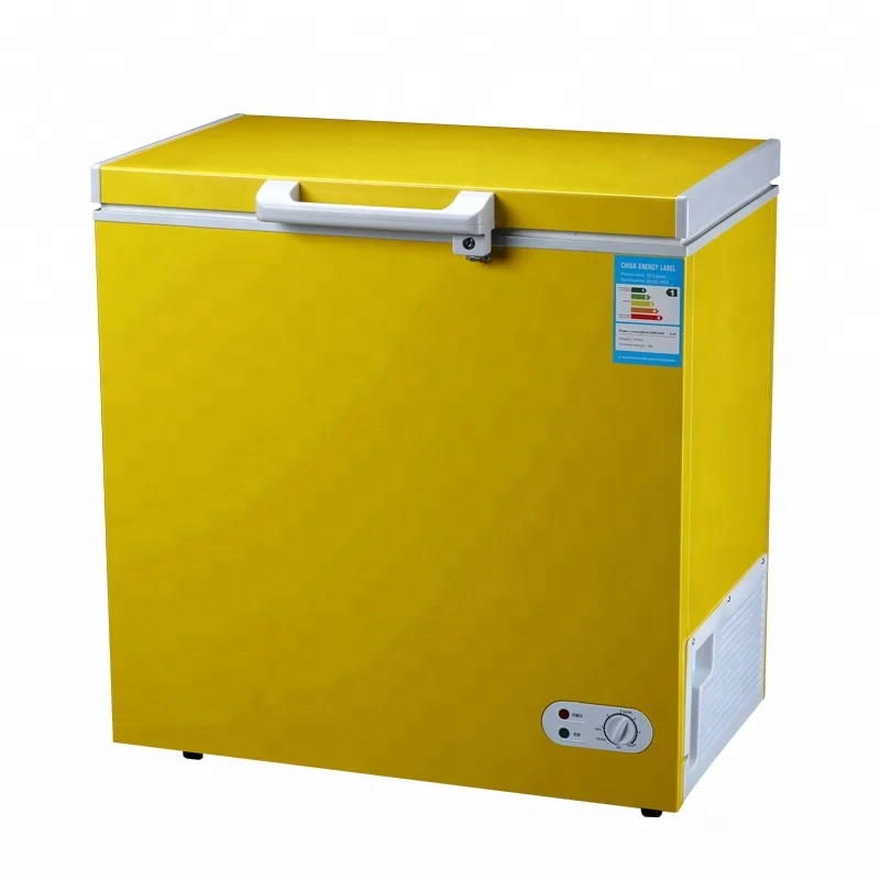12 V 24V solar power караван медицинский 168L глубокая грудь с батарейным питанием морозильной камерой 12В холодильники морозильники