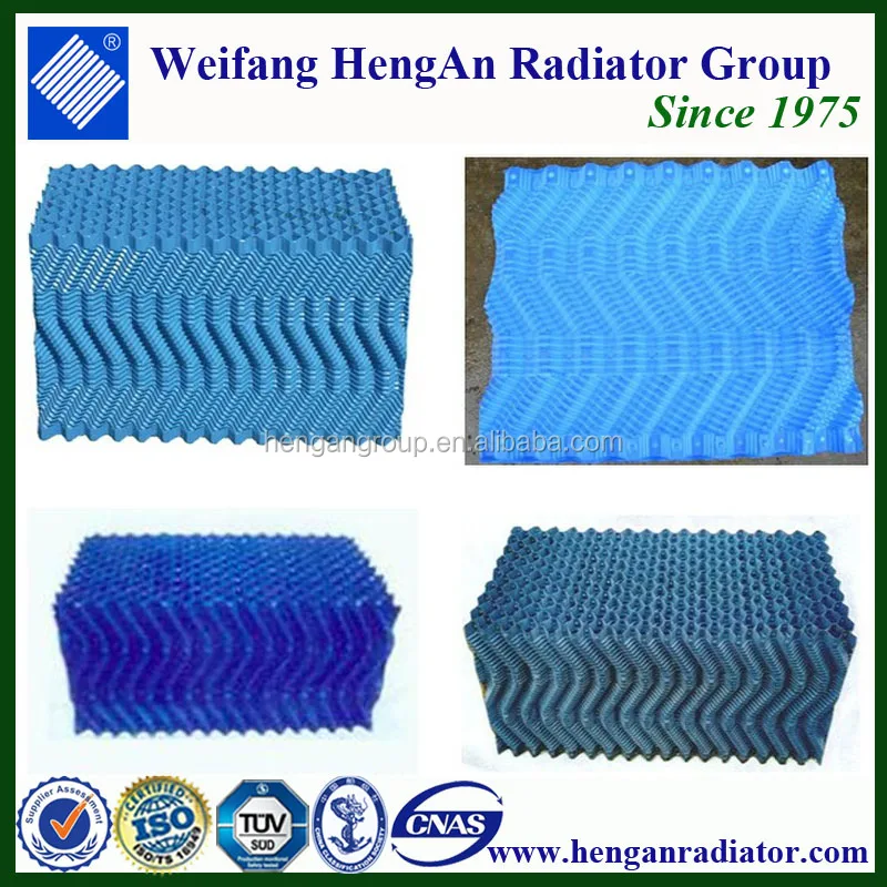 Evapco Cooling Tower Use Honeycomb Type Pvc Fills for Chemical Projects Philippines Russia Mexico Thaila