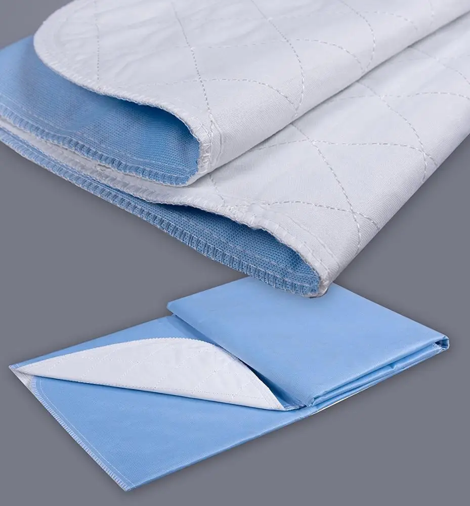 Waterproof Incontinence Bed Pads Reusable Bed Wetting Protection Pad  34x52