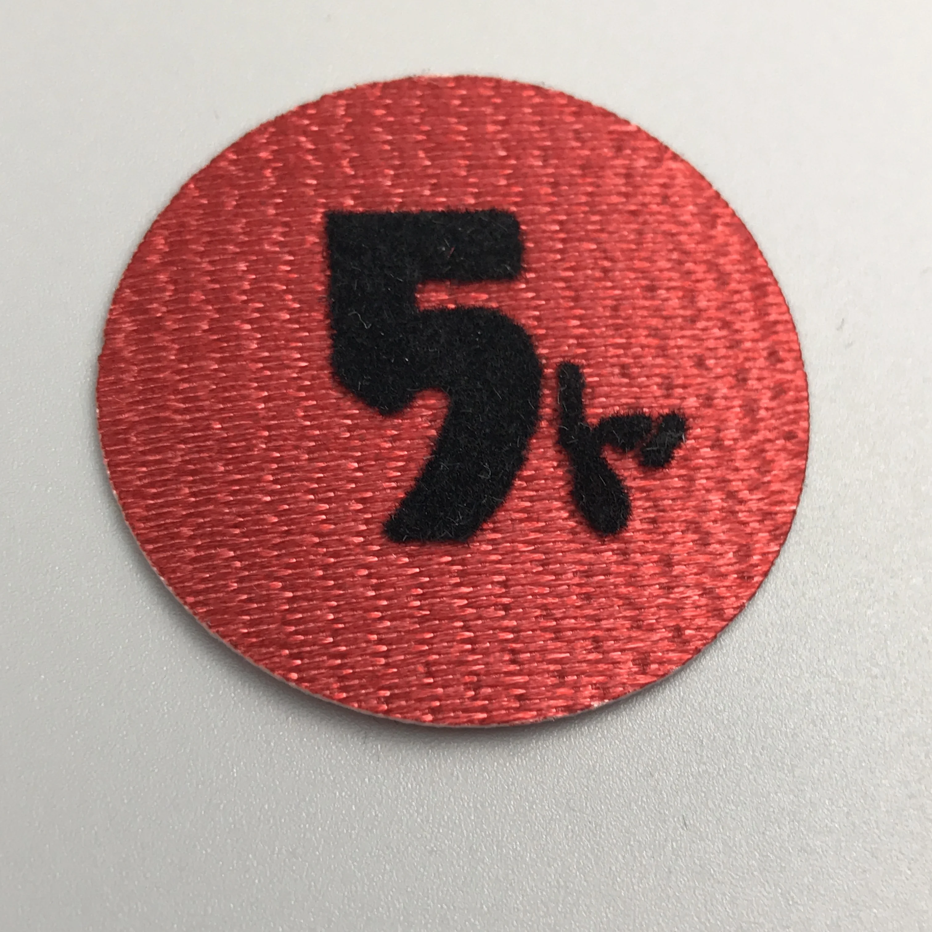 Design Custom 3D Football Sport Club Name Logo Heat Transfer Flocking Badges and Patches for Jacket