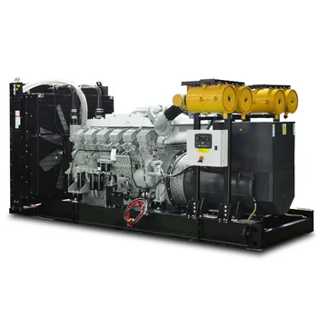 発電機‼️ 日本ミスビシディーゼル発電機1120kw S12R-PTAエンジン1400kva