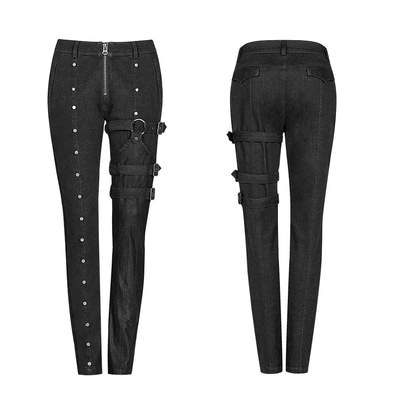 Wk-348 Punk Rave Steampunk Pants 