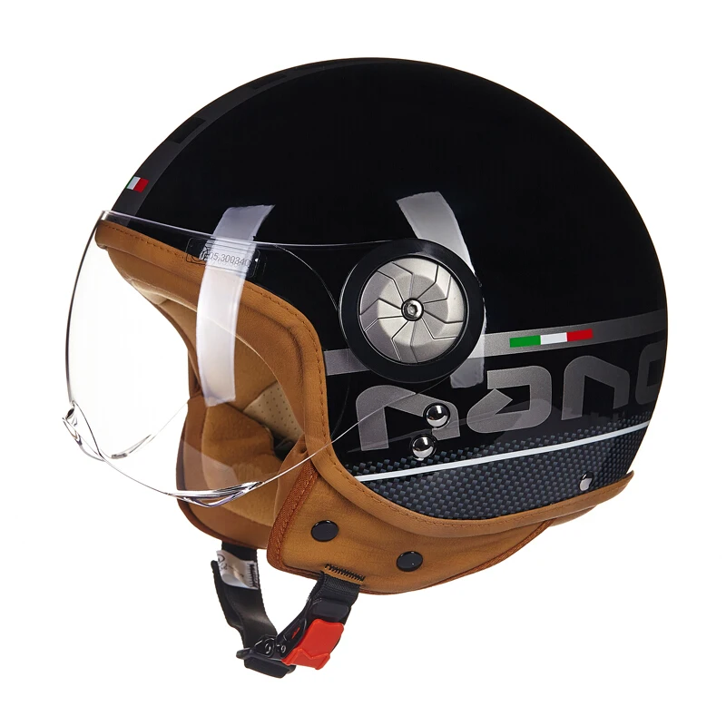 half helmet with air vents