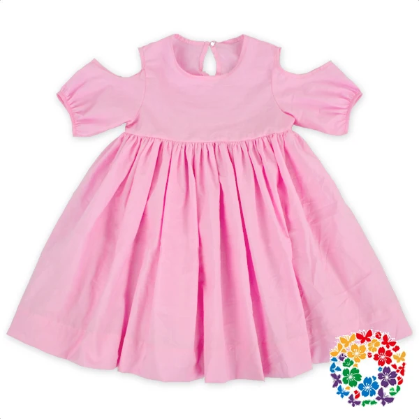 pink frocks for baby girl