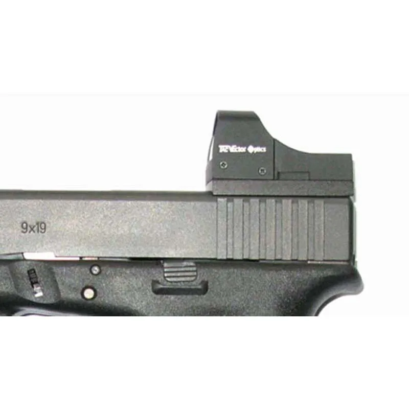 Для Glock в полном объеме металла с винтовым зажимом и пластины конкретные мини Коллиматорный прицел крепление база для Glock