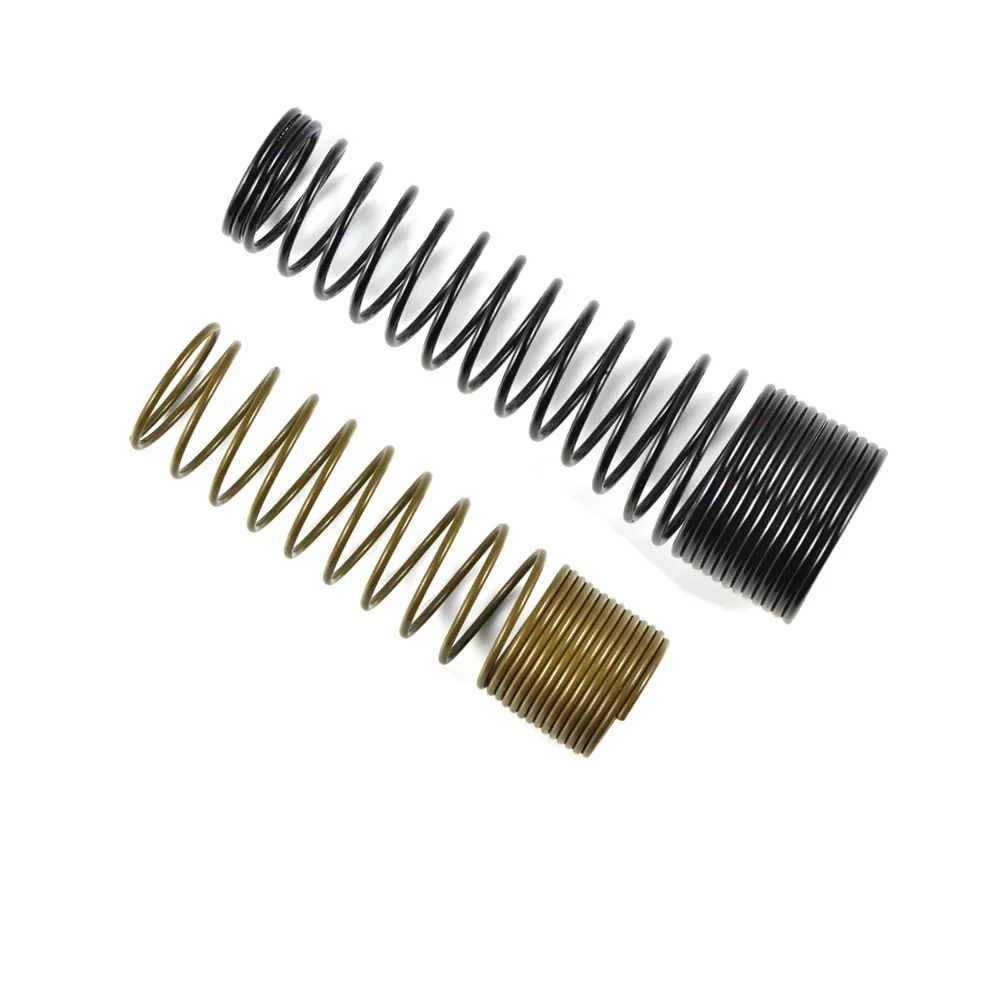 
 Компрессионная пружина амортизации велосипеда из углеродистой стали с черным покрытием  