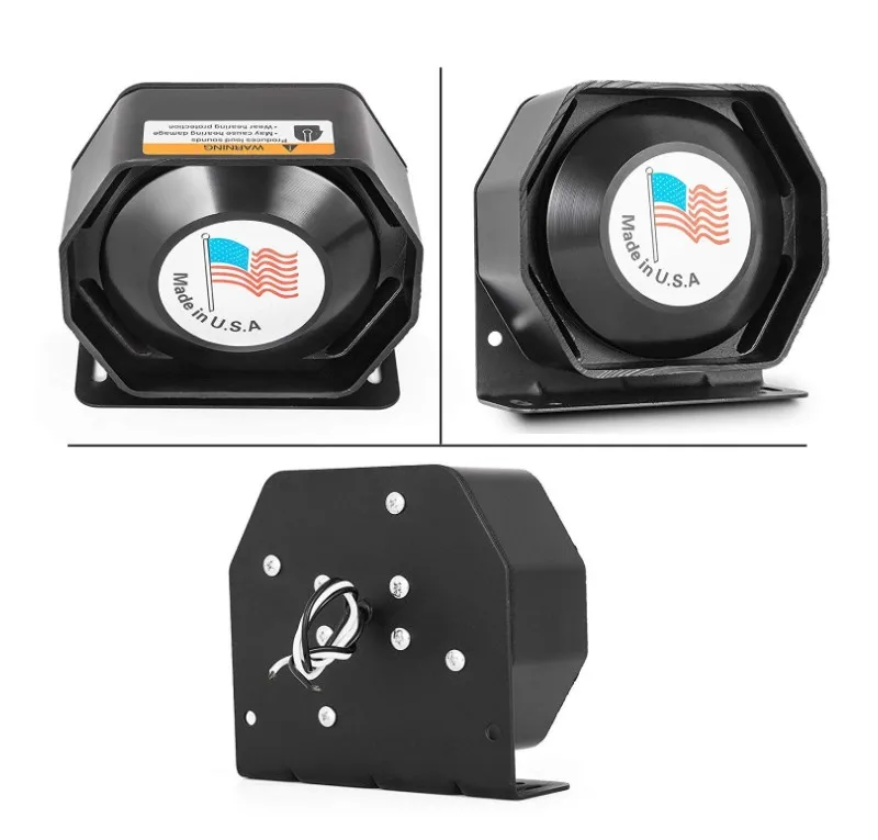 
 Система сигнализации GDWLLIGHTING, 12 В, 200 Вт, 8 динамиков, микрофон  