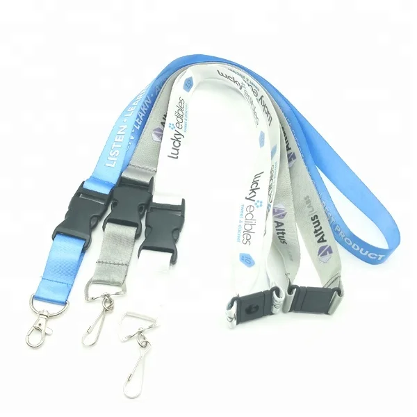 AI-MICH Personalized Fabric Card Holder Designer Blank Custom Printed Anime Key Strap Lanyards With Logo Custom