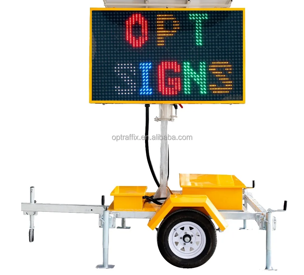 2018 1004 Vms-color Outdoor Variable Message Signs Mobile Led Screen ...