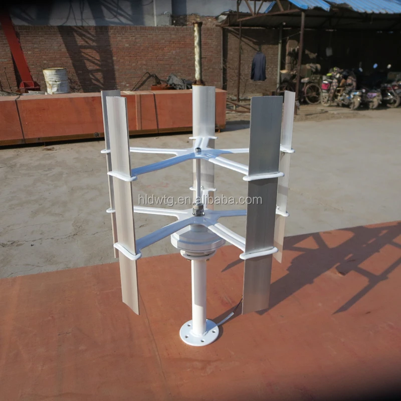 Mini 20W Max 30W Vertical Axis Wind Generator Sales Aluminum Alloy 5 Pcs Static/Dynamic Balance CN;SHN HENRYD 10m/s