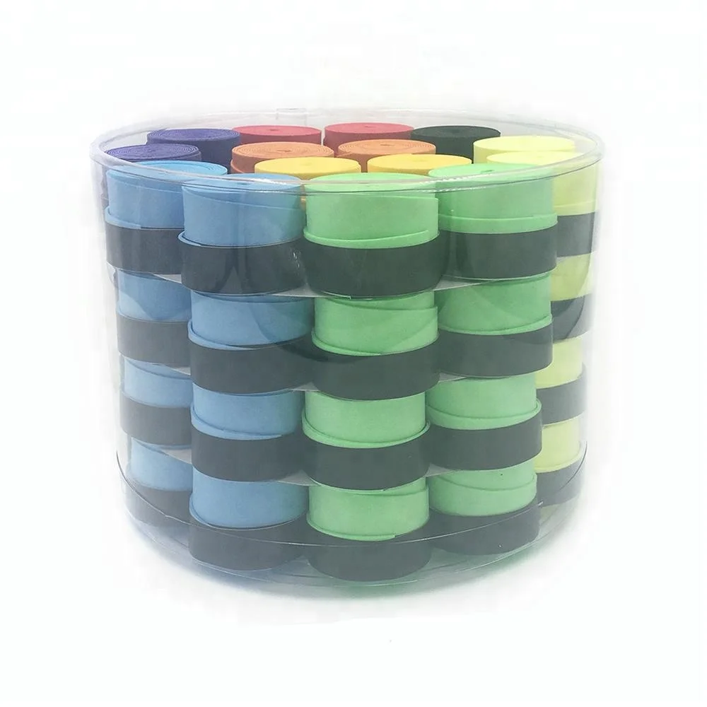 Распродажа мягкая клейкая ракетка для бадминтона из ПУ кожи