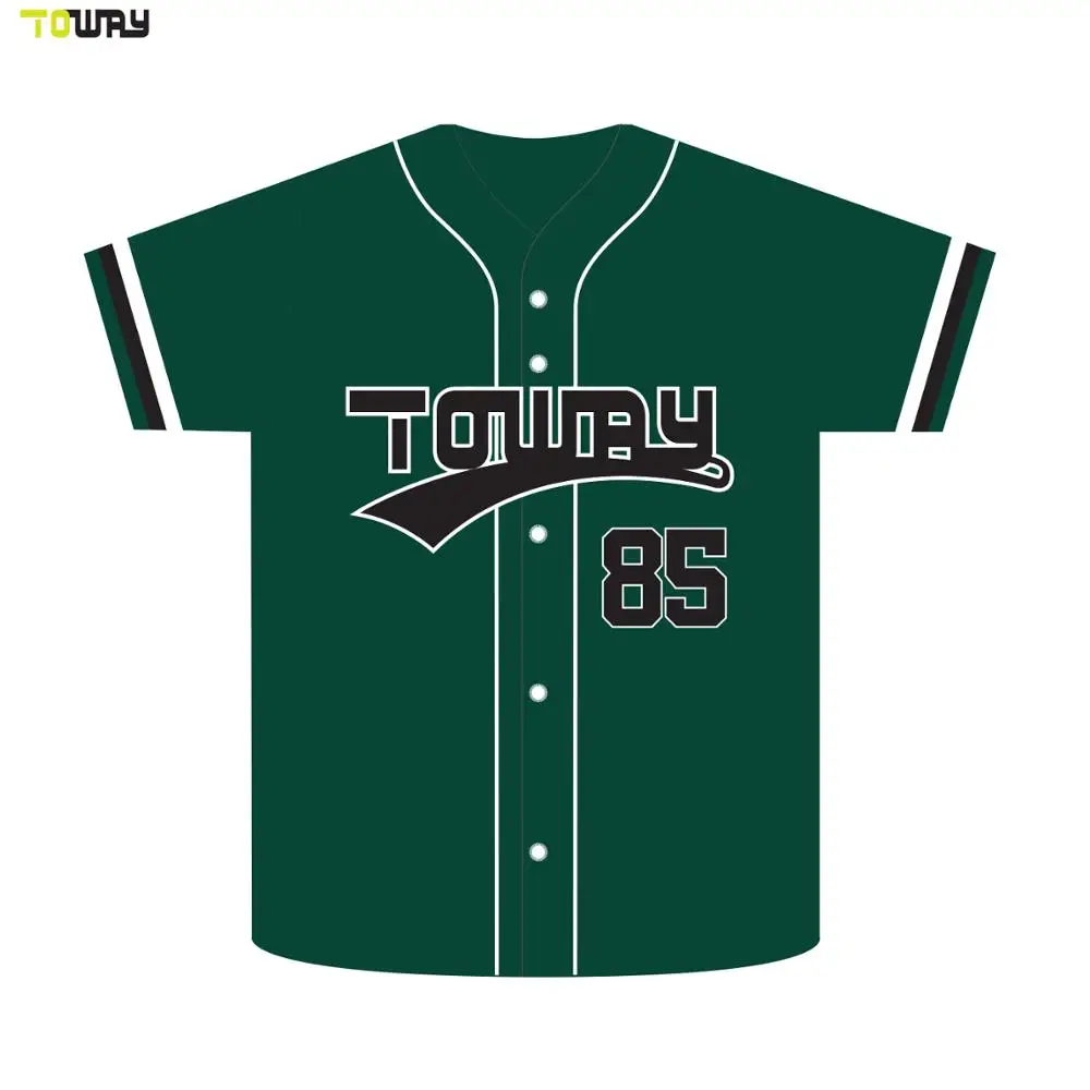 BETHERIVAL Customize Your Own Button up Baseball Jersey Cheap