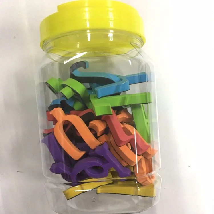 Lot de 33 aimants multicolores avec lettres de l'alphabet amharique, lettres d'Éthiopie, aide pédagogique pour enfants, décoration de la maison, autocollants de réfrigérateur