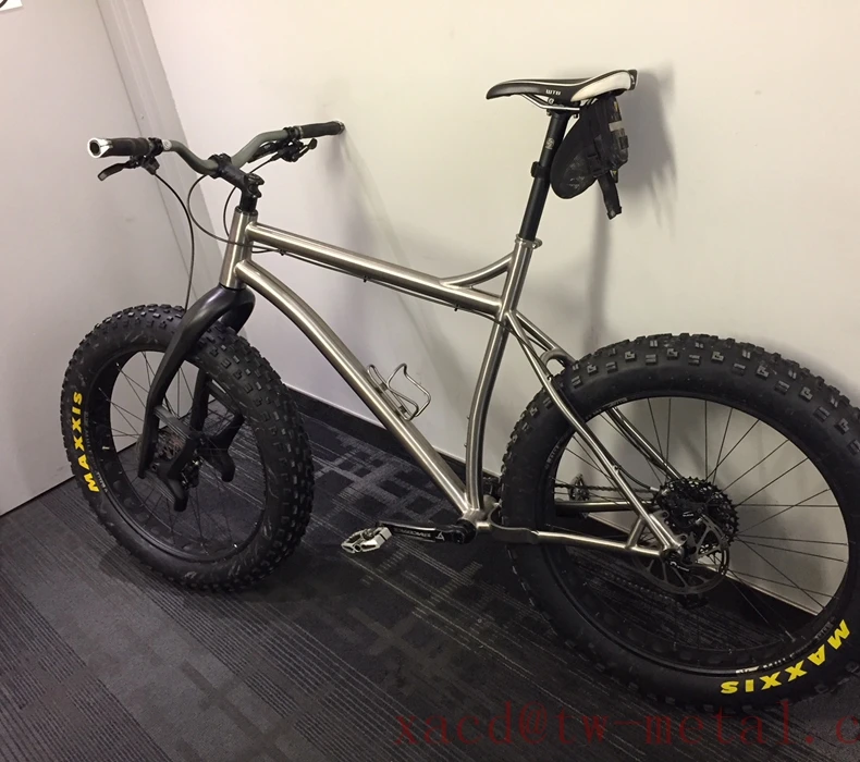 XACD Custom Titanium Fat Bike Frame Foldable Durable