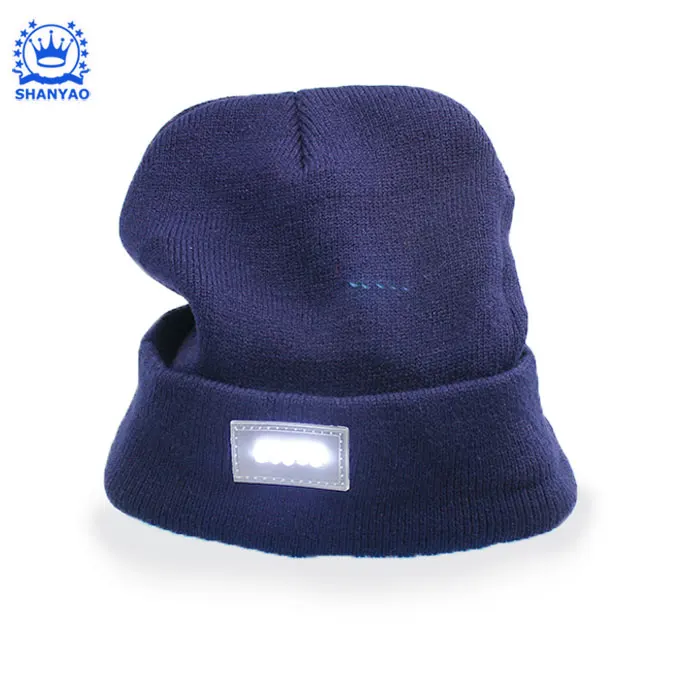 Custom Led Light Cap Bulk Knit Hats Knit Hat Free Pattern Knit Beanie