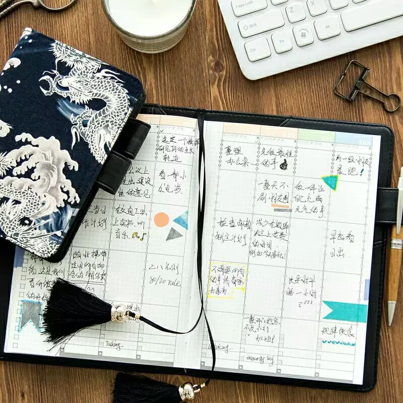 Dairy Cover Design Pocket Diary Notebook High Quality Stationery Products