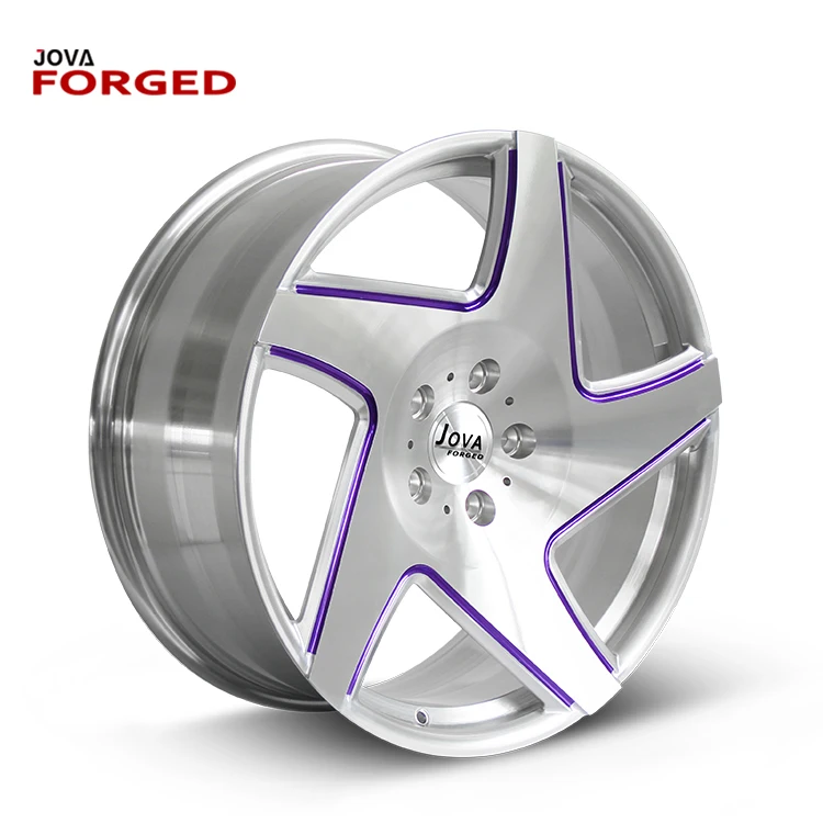 Custom Colored 5 Hole 5 Star Wheel Rim 18 Inch 5x100 Deep Dish Wheels Rims