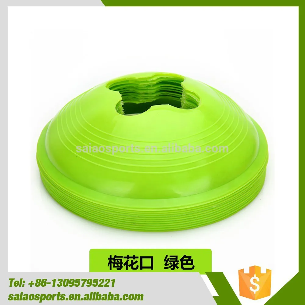 Китай оптовая продажа Пластиковых Футбол пластиковые поле ловкости футбол маркер обучение