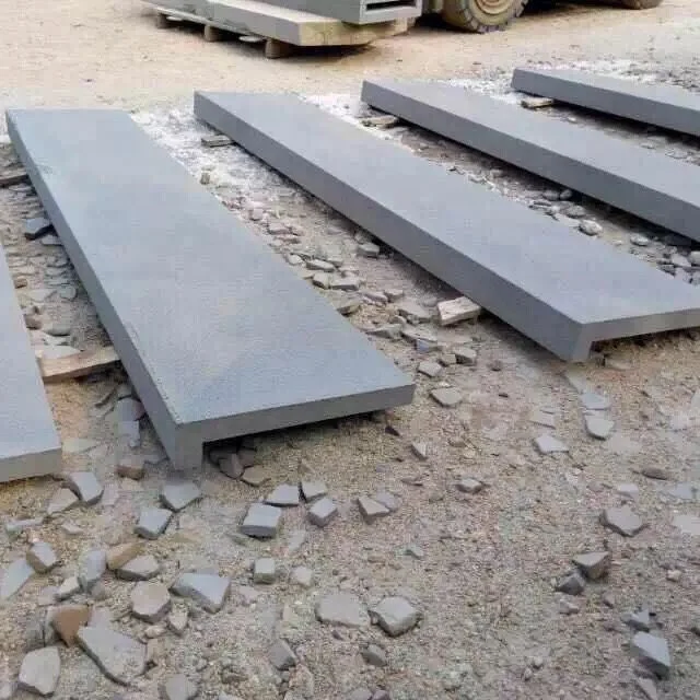 Limestone Swimming Pool Toping Slabs With Edges Carving