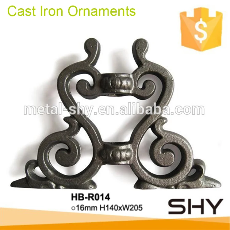 Elemento Decorativo Fiori Foglie Decorazione Per Recinzione Shivler, Elemento In Metallo A Forma Di Foglie E Fiori, Nuovo Fiori Di Metallo Per Recinto