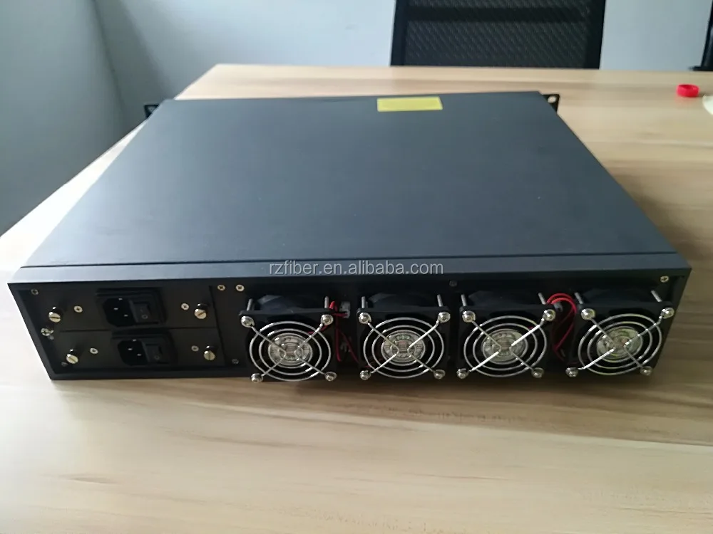 OLT PON CATV Combiner WDM EDFA High Power 1550 nm EDFA 32 ports optical amplifier price