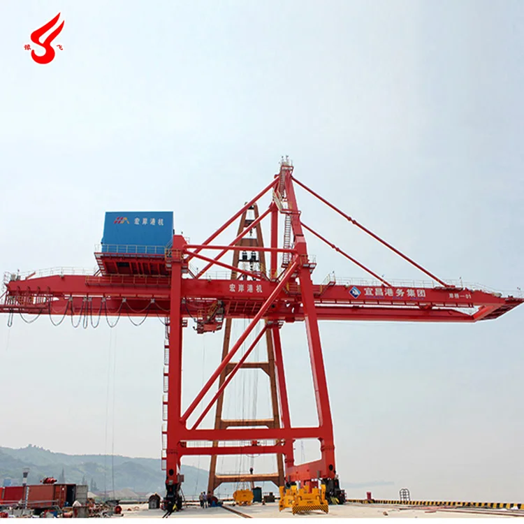 Yufei Port 20ft 40ft Container Crane - 100 Ton STS Quay Crane