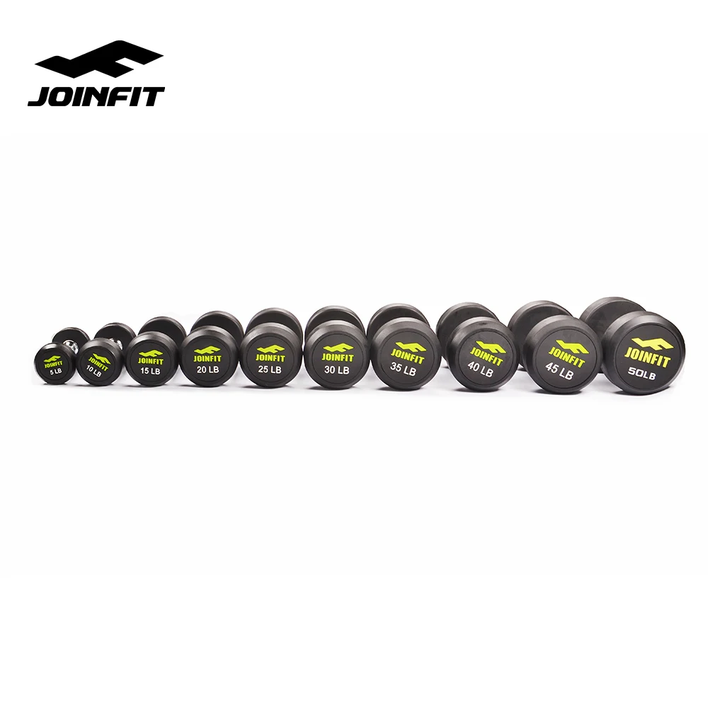 ジョインフィット ラウンド 5-100ポンド 固定式ラバーコーティング