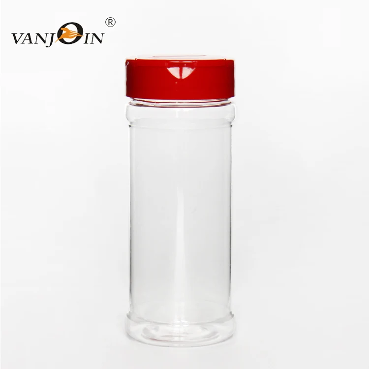 2oz 80ml Empty Small Pepper Seasoning Shaker Bottle Plastic Spice Jar PET Plastic clear Salt Spice Bottle with Lid