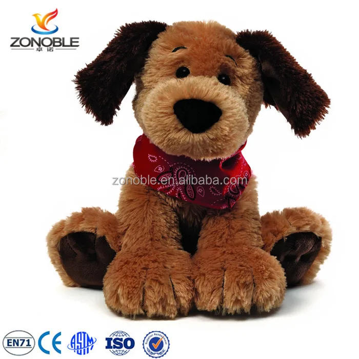 Factory OEM Design Plush Toy Dog Labradoodle Cuddly Sitting Plush Dog Stuffed Animal