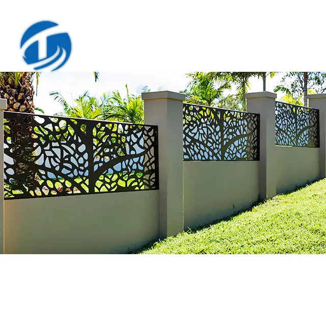 Power Coated Perforated Metal Mesh Sheets for Fence Door Wall