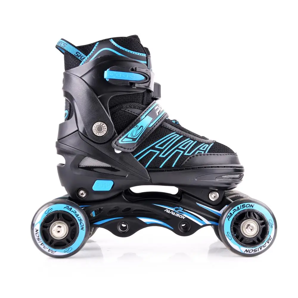 PAPAISON Factory Manufacture Professional Adjustable Sizes Durable Quad Roller Skates Shoes for Chidren